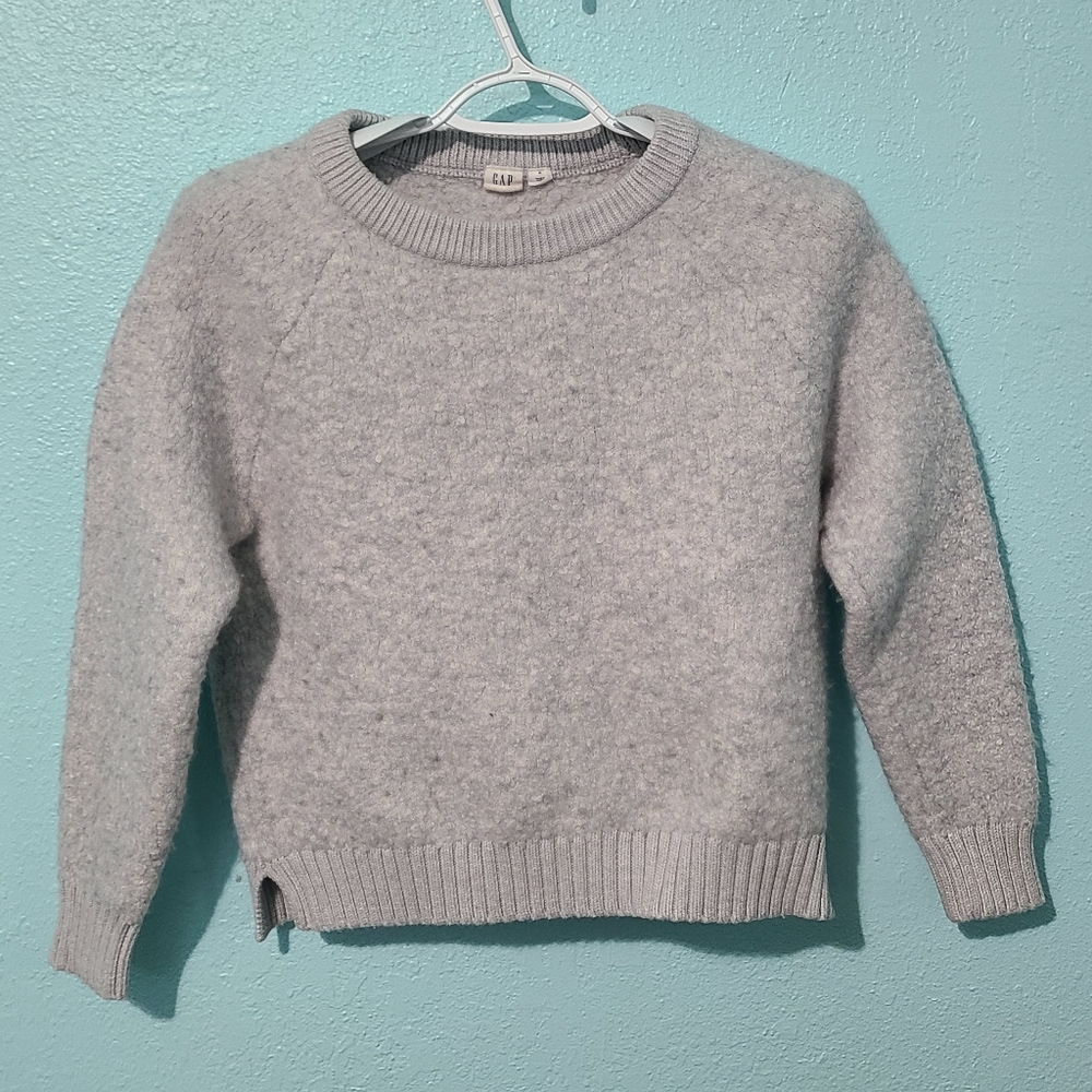 GAP Gray Wool Blend Sweater S